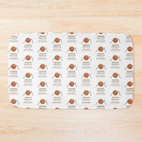 Item preview, American Outliers: Retro Mountain Sunrise Graphic Tee designed and sold by mawitn.