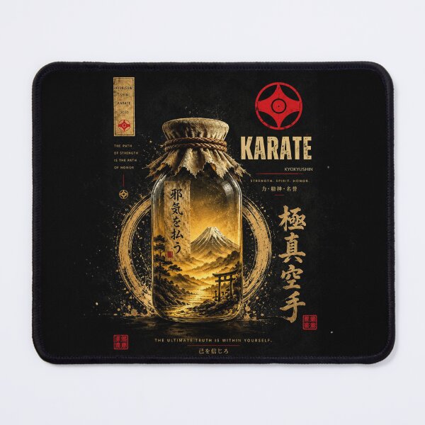 Item preview, Kyokushin Spirit – Japanese Martial Arts Artwork designed and sold by AndrewYoko.