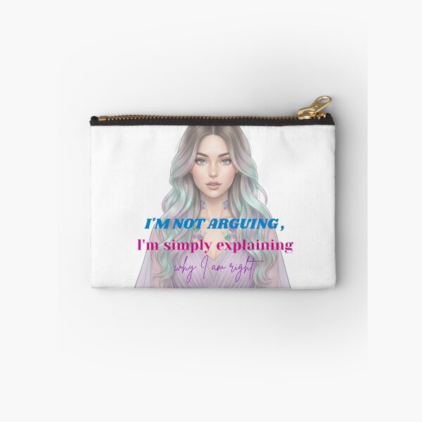 Item preview, I’m Not Arguing I’m Explaining Why I’m Right Funny Sarcastic Quote Pastel Girl Design | Sassy Humor T-Shirt & Sticker PNG designed and sold by TheDigitalArtisianHub.
