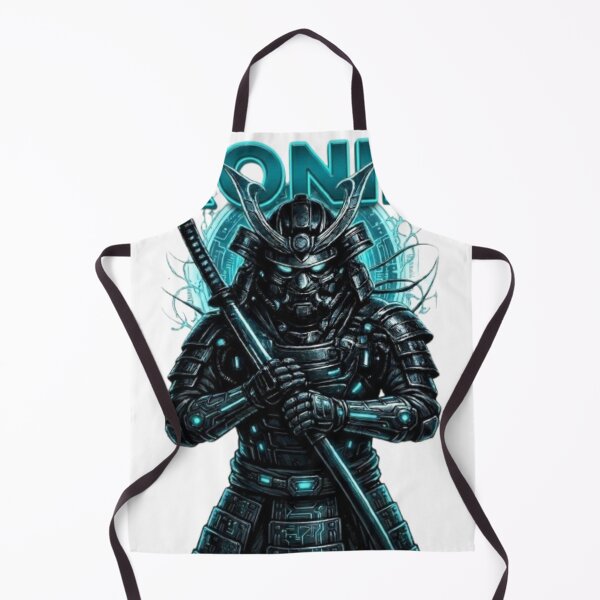 Item preview, Dark Cyber Samurai Warrior Armor designed and sold by Northern Glow Art.