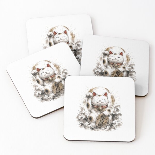 Item preview, MANEKI NEKO - Fortune Beckons designed and sold by KOSHIN-NO-KAZE.