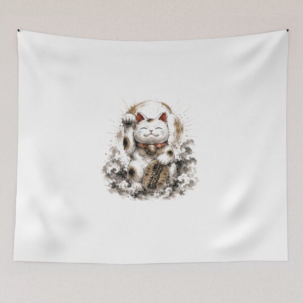 Item preview, MANEKI NEKO - Fortune Beckons designed and sold by KOSHIN-NO-KAZE.
