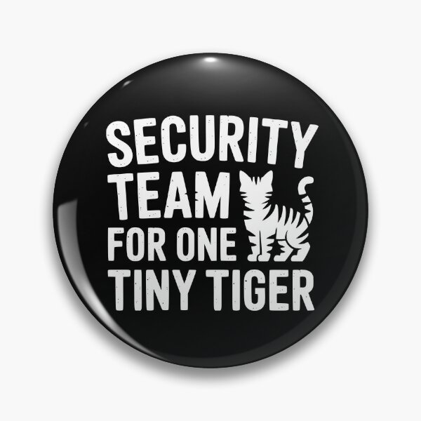 Item preview, Security Team For One Tiny Tiger designed and sold by theartfulaspie.