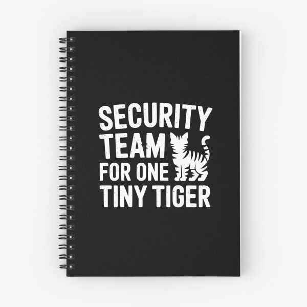 Item preview, Security Team For One Tiny Tiger designed and sold by theartfulaspie.