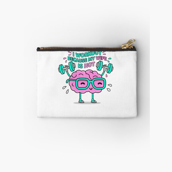 Item preview, I Workout Because My Wife Is Hot Husband Fitness Humor designed and sold by RetroMini2026.
