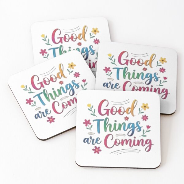 Item preview, Good Things are Coming, Motivational Inspiration Graphic Worlds  designed and sold by Kamzzi.
