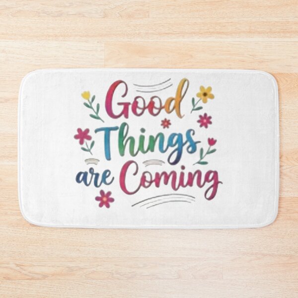 Item preview, Good Things are Coming, Motivational Inspiration Graphic Worlds  designed and sold by Kamzzi.