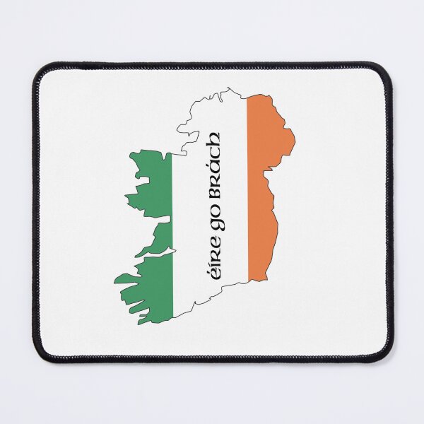 Item preview, Éire go Brách Irish Flag Map Ireland Forever Gaelic Design designed and sold by heartofireland.
