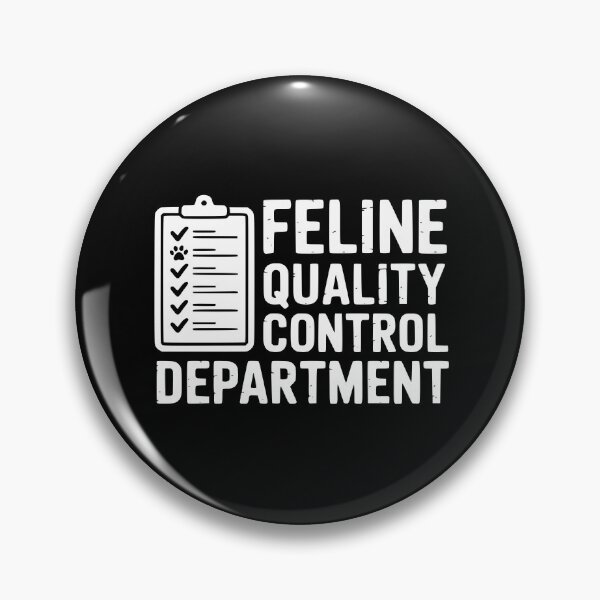 Item preview, Feline Quality Control Department designed and sold by theartfulaspie.