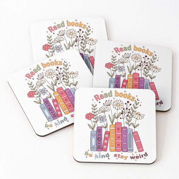 Item preview, Read Books Be Kind Stay Weird Book Lover Reader designed and sold by RetroMini2026.