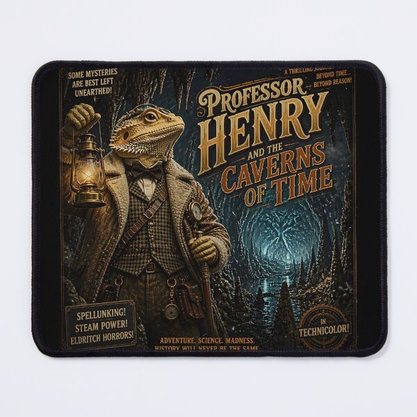 Item preview, Professor Henry and the Caverns of Time designed and sold by AikenDrum.