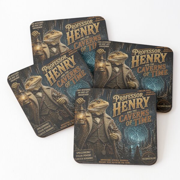 Item preview, Professor Henry and the Caverns of Time designed and sold by AikenDrum.