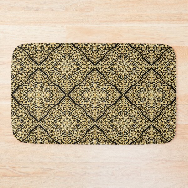 Item preview, Vintage Islamic Floral Damask Pattern (V.1) – Elegant Arabesque Design designed and sold by D-Islamic.