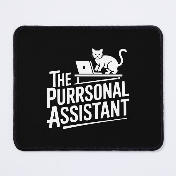Item preview, The Purrsonal Assistant designed and sold by theartfulaspie.