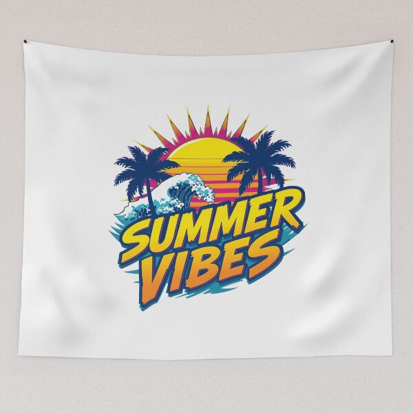 Item preview, Retro Sunset Wave Paradise | Tropical Beach Summer Graphic Tee designed and sold by eventdesign77.