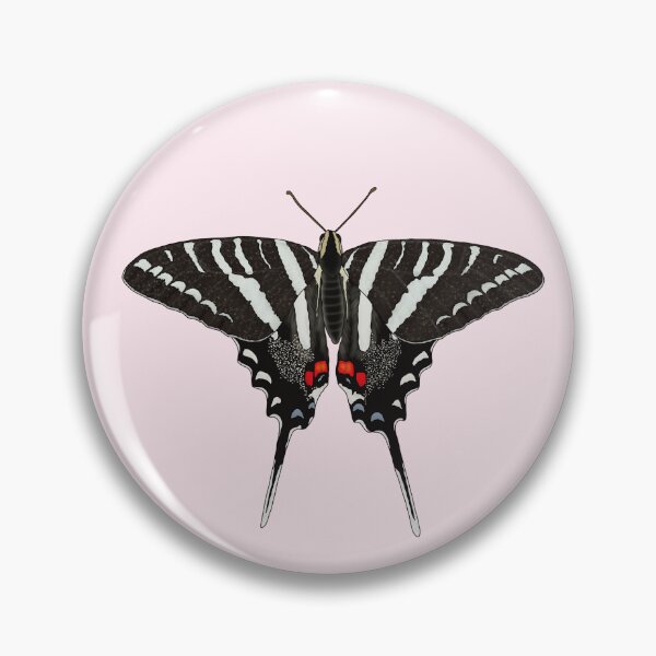 Item preview, Zebra Swallowtail Butterfly (Eurytides marcellus) designed and sold by Floralfusion.