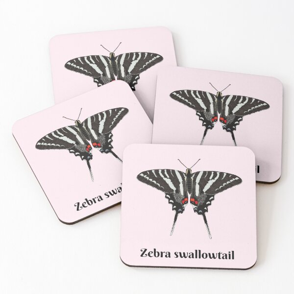 Item preview, Zebra Swallowtail Butterfly (Eurytides marcellus) designed and sold by Floralfusion.