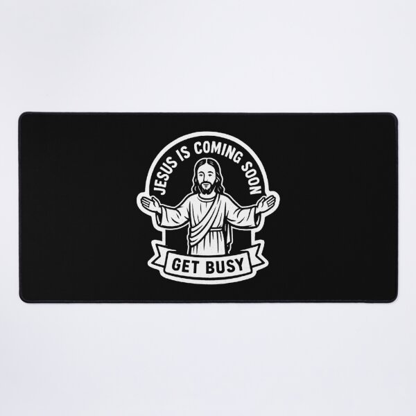 Item preview, Jesus Is Coming Soon Get Busy designed and sold by plushism.