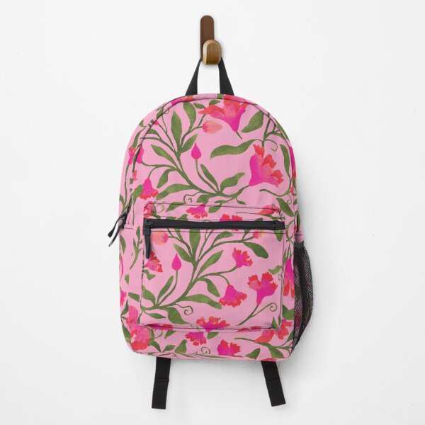 Item preview, Tossed pattern with pink flowers designed and sold by studiodrchicken.
