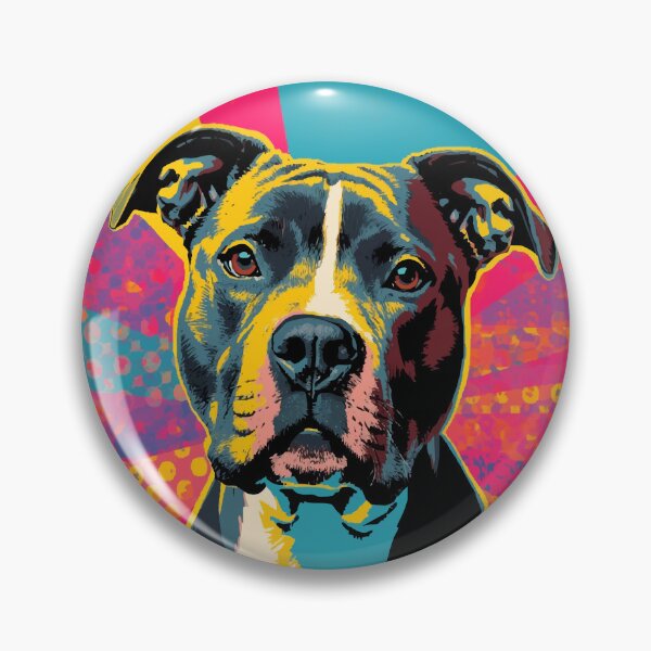 Item preview, Pop Art Pit Bull designed and sold by AbstractAnom.