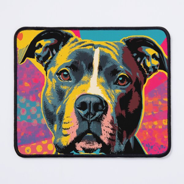 Item preview, Pop Art Pit Bull designed and sold by AbstractAnom.