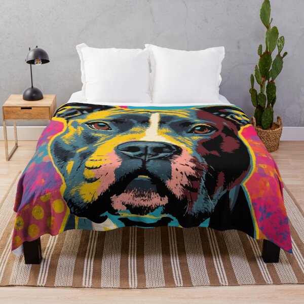 Item preview, Pop Art Pit Bull designed and sold by AbstractAnom.