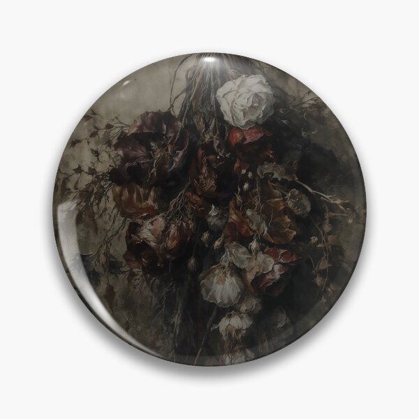 Item preview, Bouquet Of Dried Flowers Gothic Botanical Wall Art designed and sold by DarkHolyQueen.
