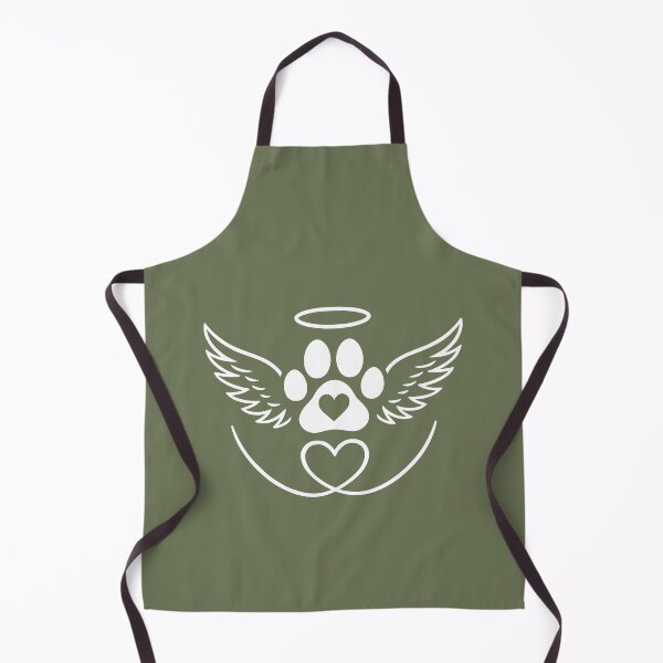 Item preview, Double Heart Angel Paw Print designed and sold by Corvoria.