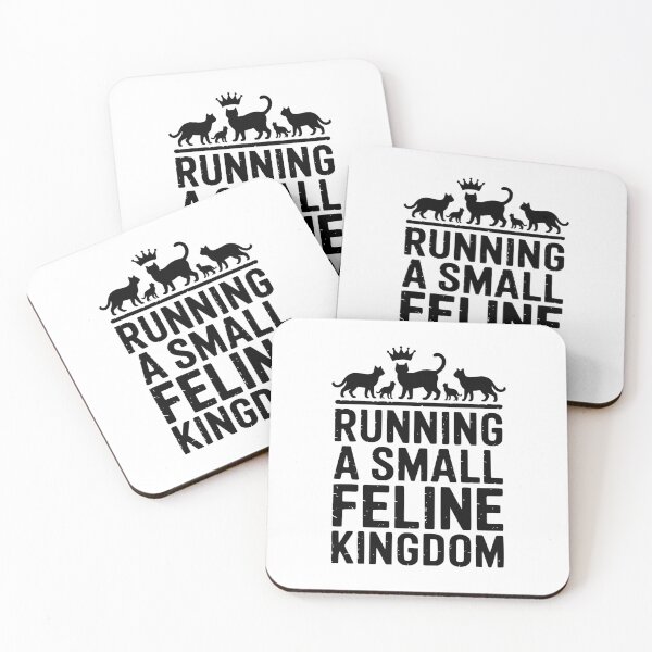 Item preview, Running A Small Feline Kingdom designed and sold by theartfulaspie.