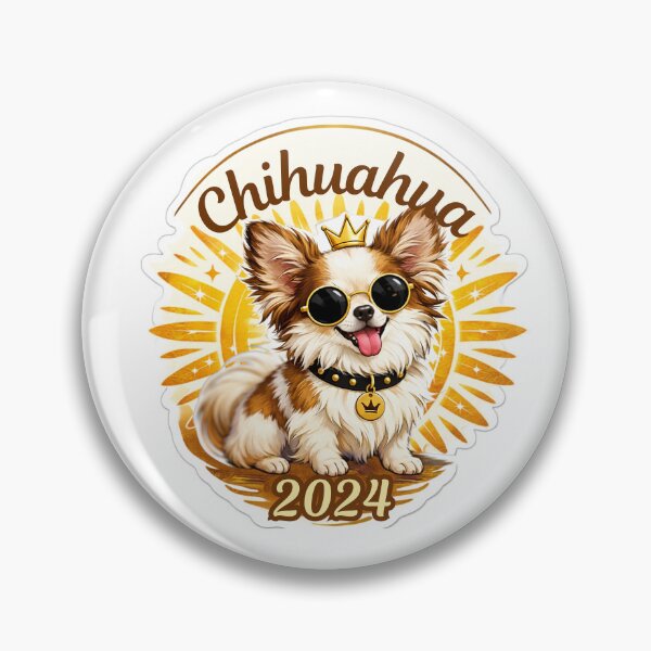Item preview, ? Chihuahua 2024 – Tiny Dog, Big Royal Energy designed and sold by ADCSunshine.