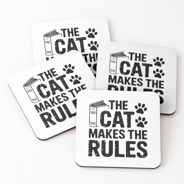 Item preview, The Cat Makes The Rules designed and sold by theartfulaspie.