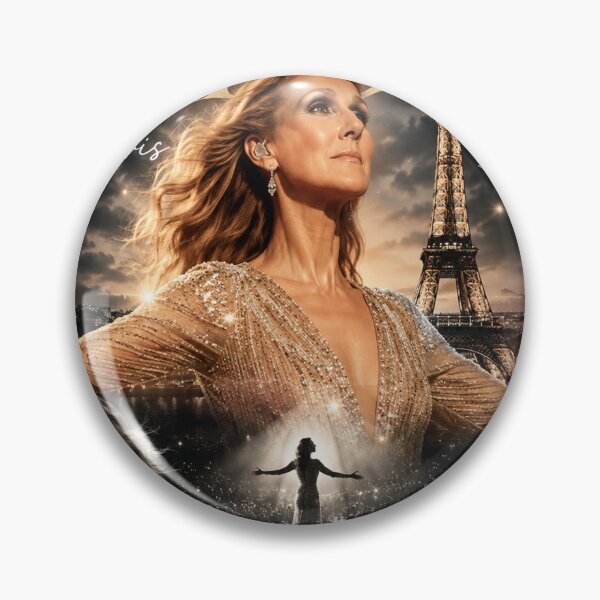 Item preview, Celine Dion Paris 2026 – Luxury Micro Mosaic designed and sold by JcAbstractArt.