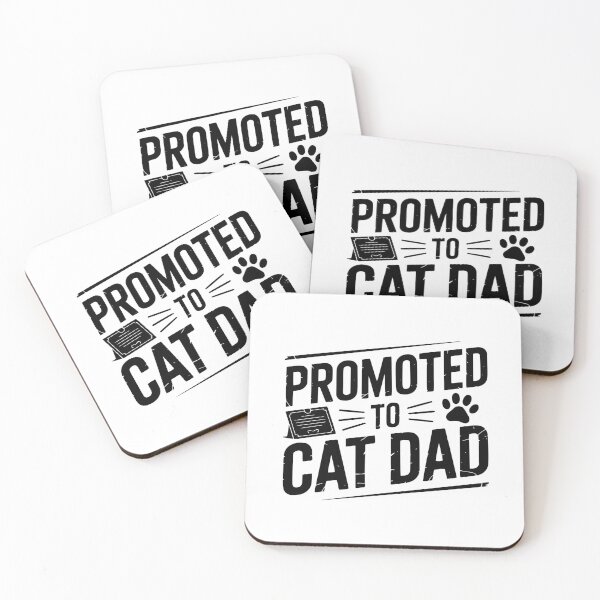 Item preview, Promoted To Cat Dad designed and sold by theartfulaspie.