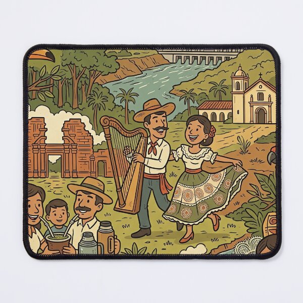 Item preview, Retro Paraguay designed and sold by civomgon.
