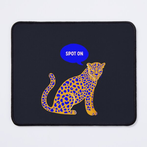 Item preview, Funny Cheetah Spot On Food and Animal Pun designed and sold by samahl_l.