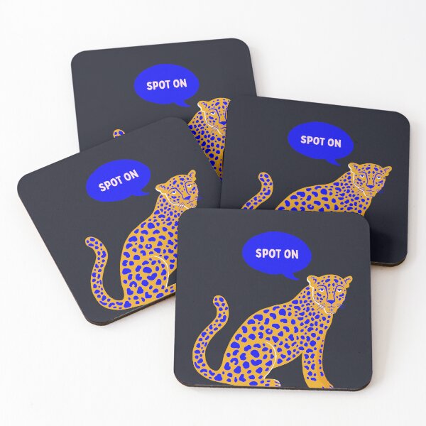 Item preview, Funny Cheetah Spot On Food and Animal Pun designed and sold by samahl_l.