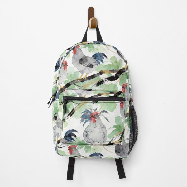 Item preview, Modern Farmhouse Rooster Pattern designed and sold by wissal.studio.