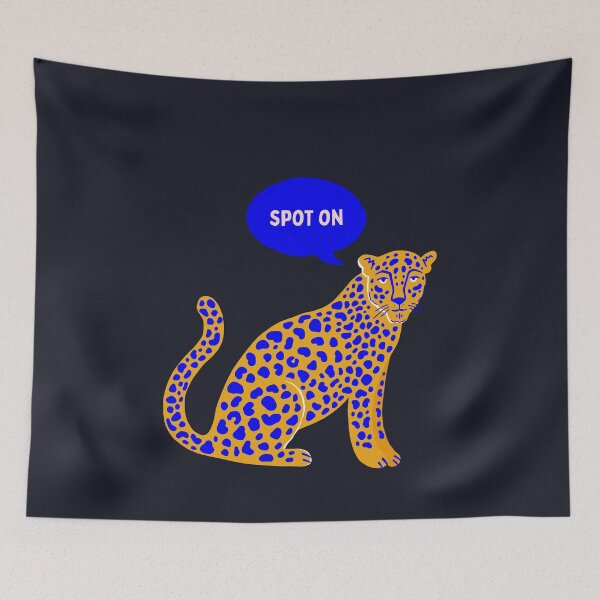 Item preview, Funny Cheetah Spot On Food and Animal Pun designed and sold by samahl_l.