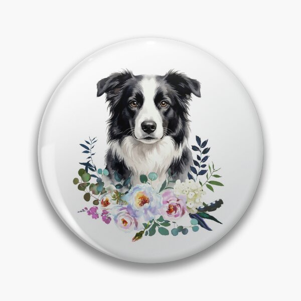 Item preview, Watercolor Border Collie designed and sold by Liededrom..