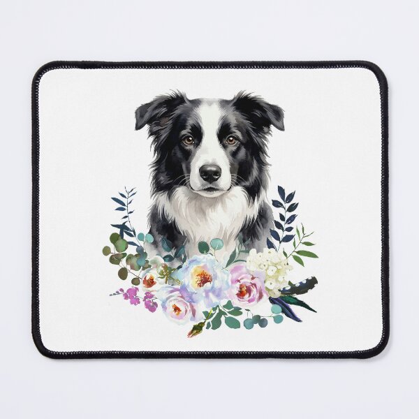 Item preview, Watercolor Border Collie designed and sold by Liededrom..