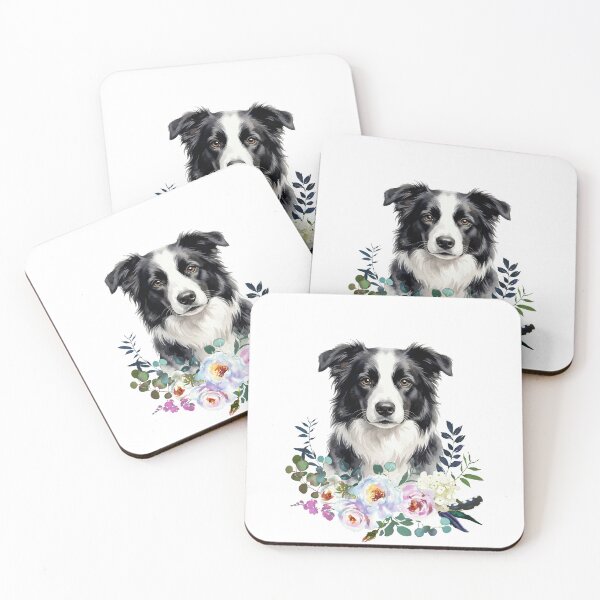 Item preview, Watercolor Border Collie designed and sold by Liededrom..