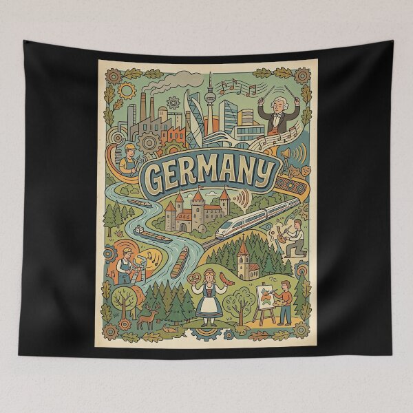 Item preview, Retro Germany designed and sold by civomgon.