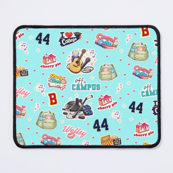 Item preview, Off Campus Aesthetic Pattern Blue designed and sold by tanjica.