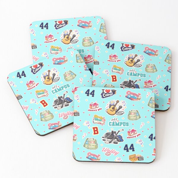 Item preview, Off Campus Aesthetic Pattern Blue designed and sold by tanjica.