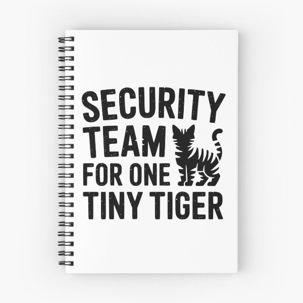 Item preview, Security Team For One Tiny Tiger designed and sold by theartfulaspie.