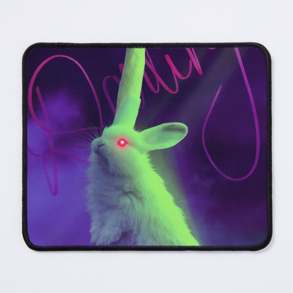 Item preview, Surreal Glowing Bunny Swan Hybrid - Oh Darling designed and sold by y2kponyclub.