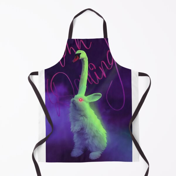 Item preview, Surreal Glowing Bunny Swan Hybrid - Oh Darling designed and sold by y2kponyclub.