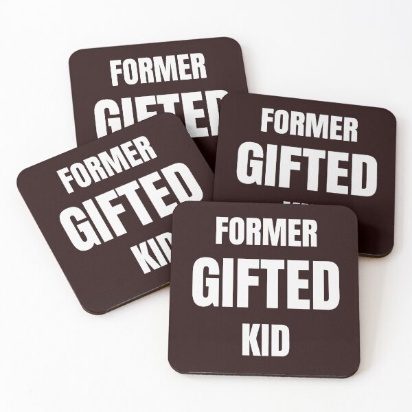 Item preview, Former Gifted Kid – Funny Burnout Meme Quote designed and sold by ArtPer-design.