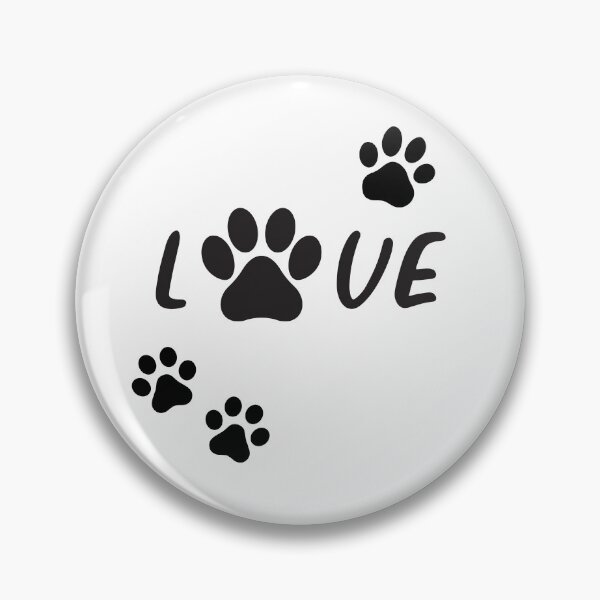 Item preview, Love my Dog with Pawprints designed and sold by jeweleddesigns.