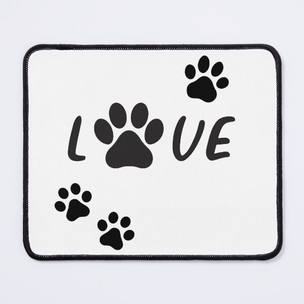 Item preview, Love my Dog with Pawprints designed and sold by jeweleddesigns.